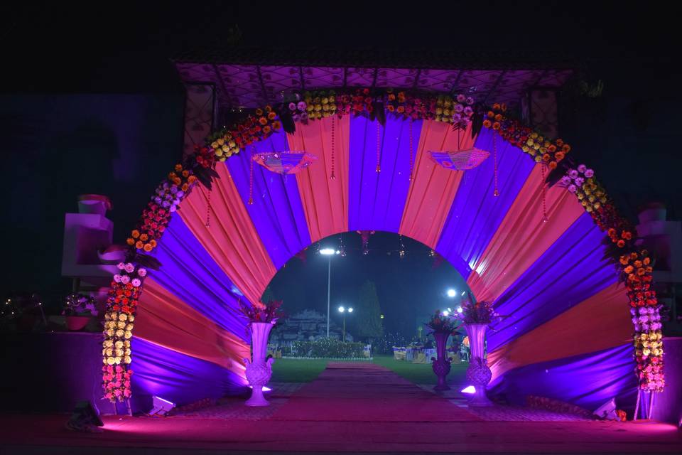 Entrance Decor ITBP