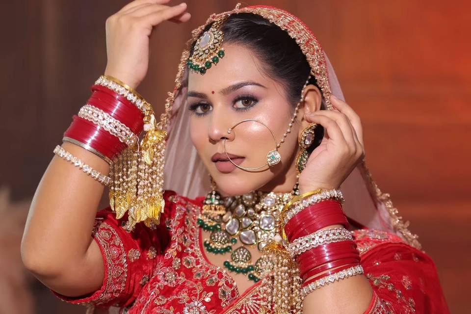 Bridal makeup