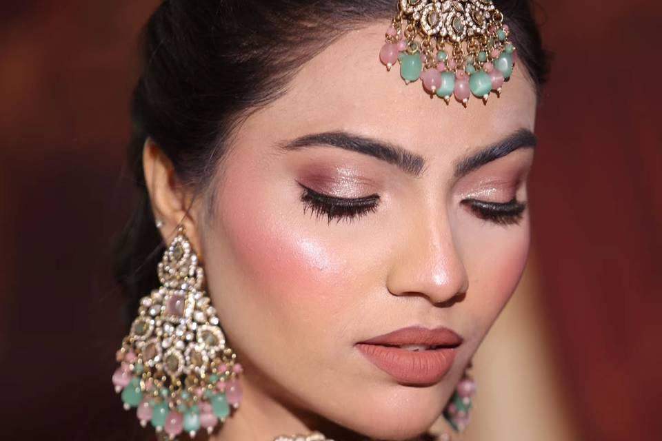 Bridal makeup