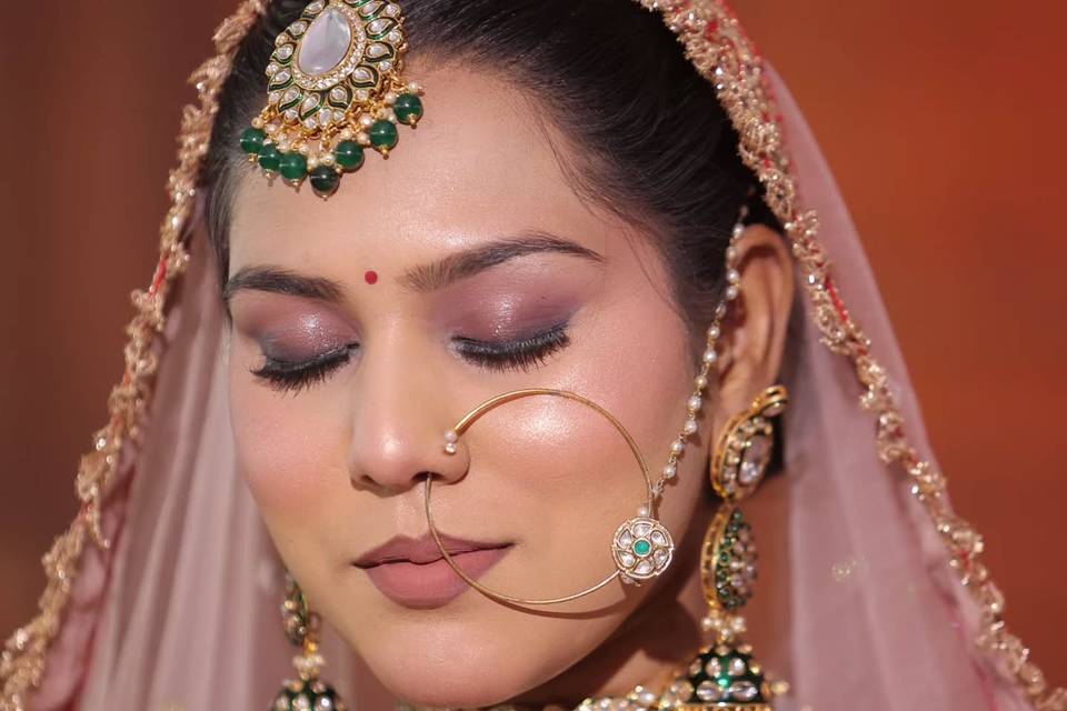 Bridal makeup