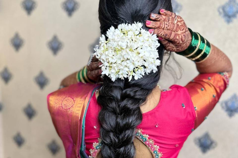 South Indian hairstyle