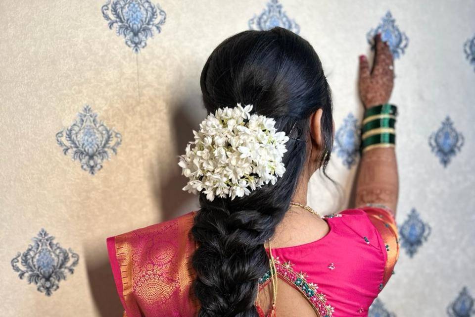 South Indian hairstyle