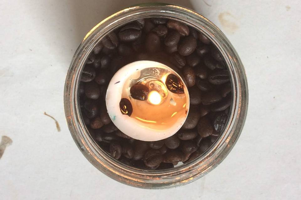 Coffee Beans Tealights