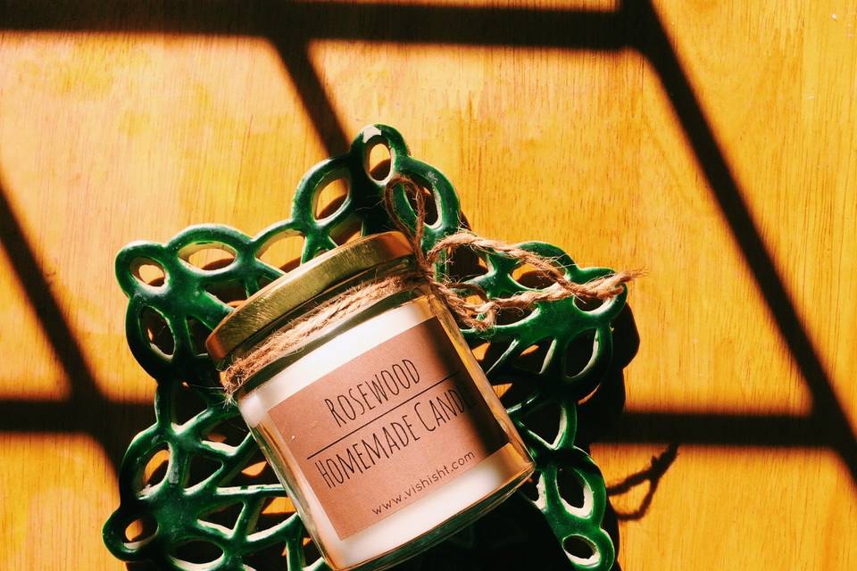 Rosewood Jar Candle