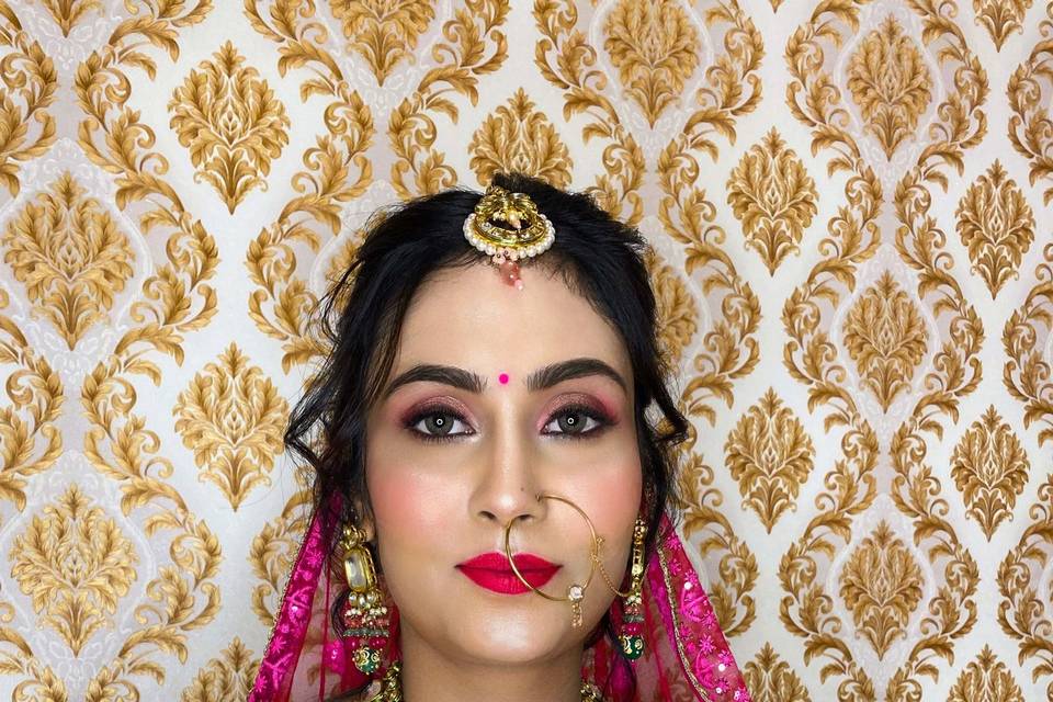 Bridal makeup