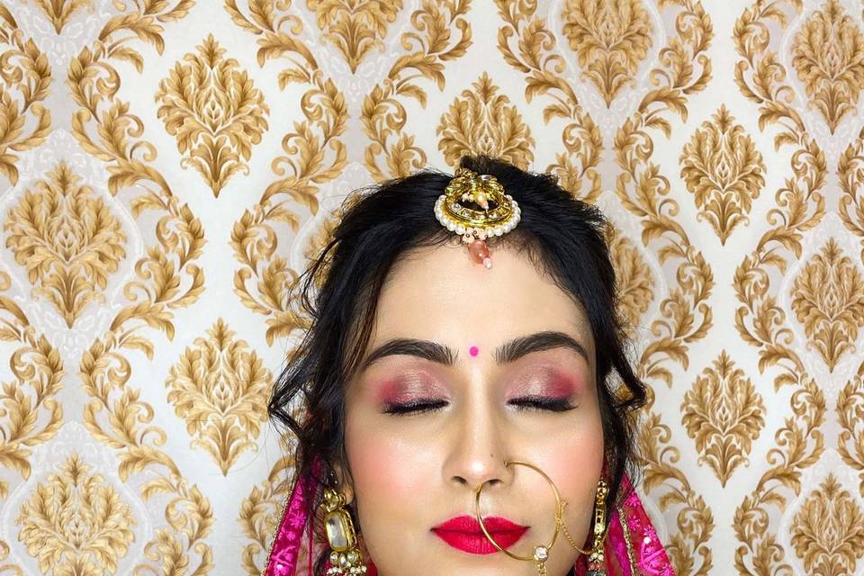 Bridal makeup