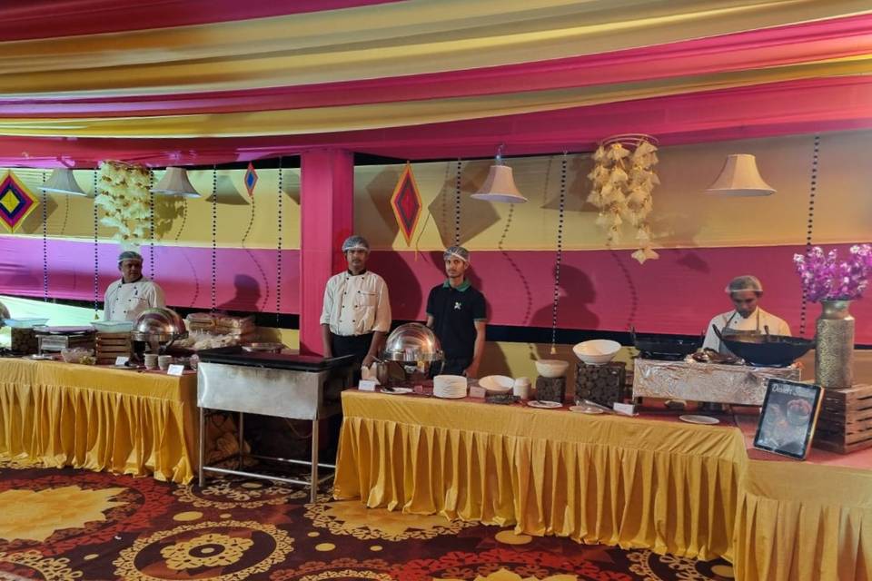 Catering setup