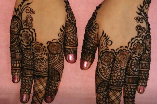 Bridal mehndi