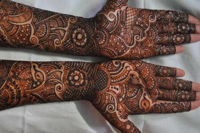 Bridal mehndi