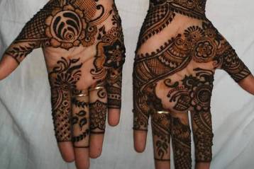 Bridal mehndi