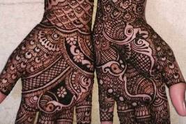 Bridal mehndi