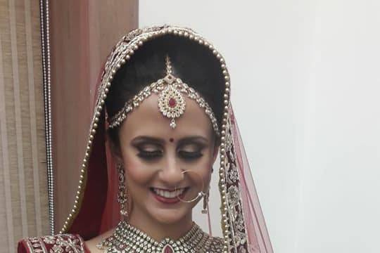 Bridal makeup