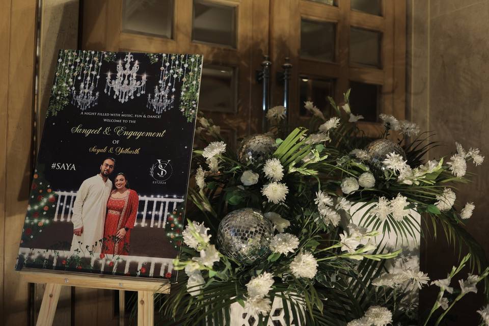 Le Méridien | Sangeet Decor