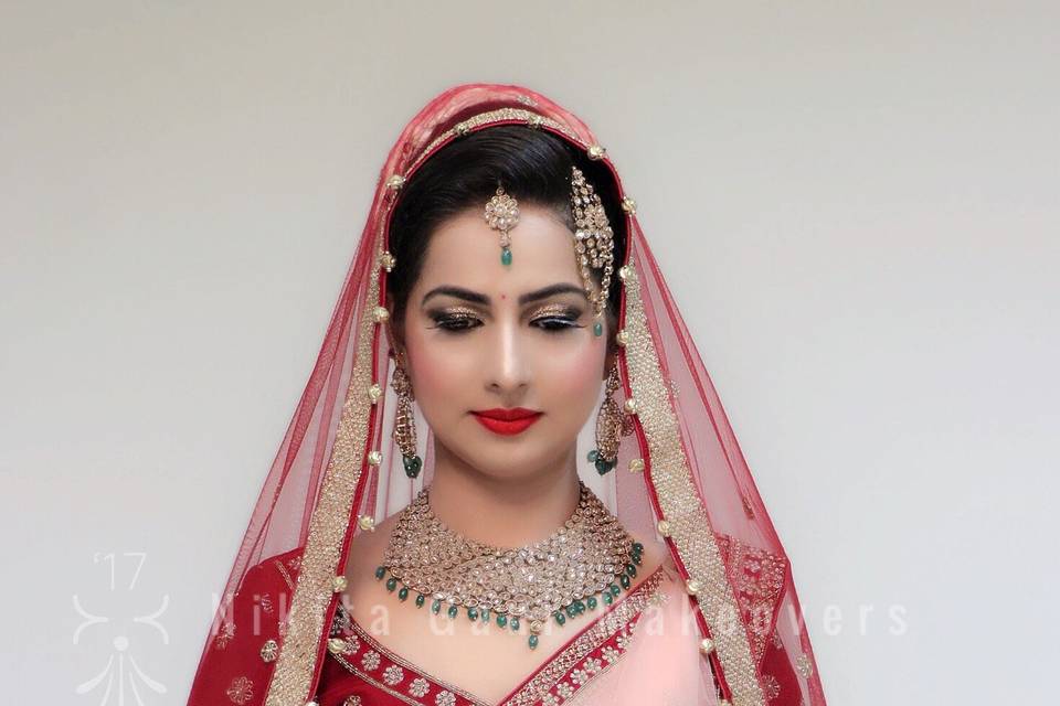 Bridal makeup