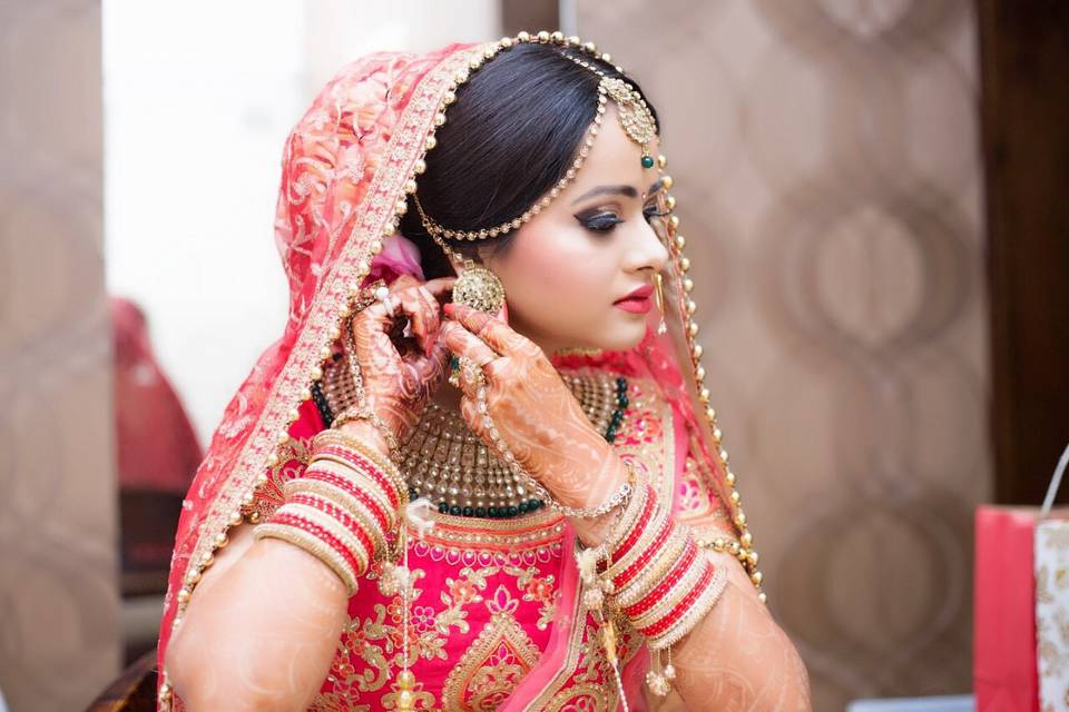 Bridal makeup