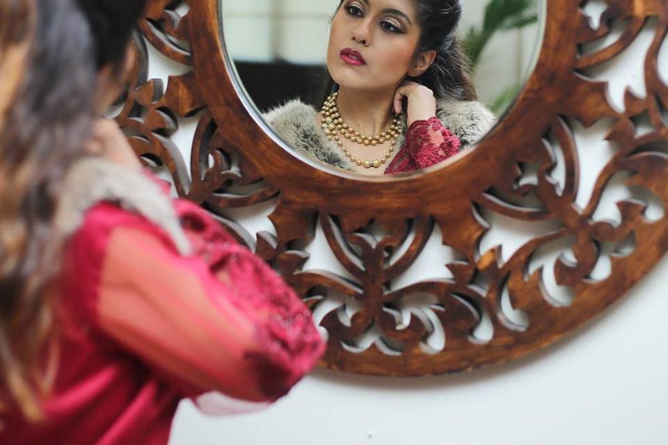 Bridal makeup