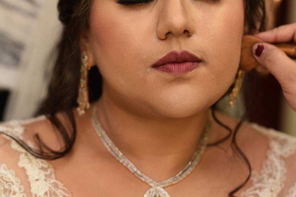 Bridal makeup