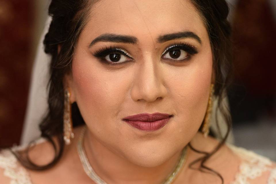 Bridal makeup