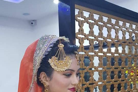 Bridal makeup