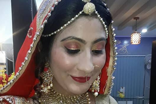 Bridal makeup