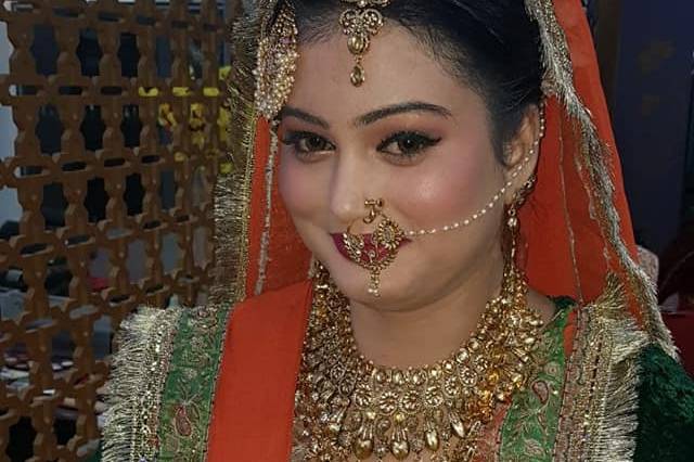 Bridal makeup