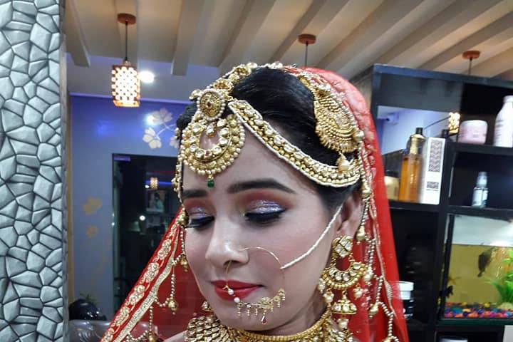 Bridal makeup