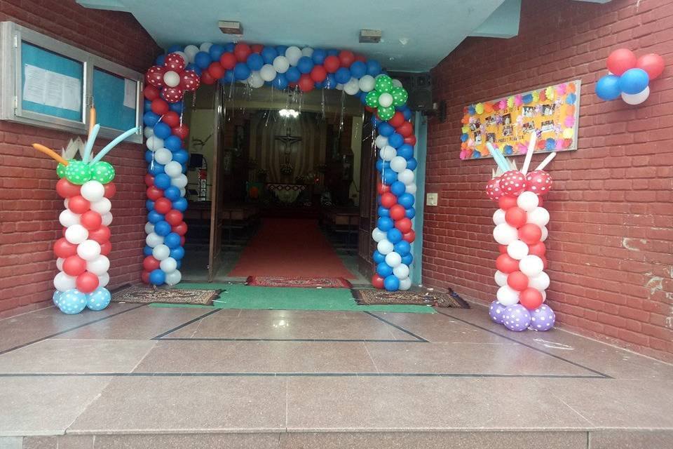 Entrance decor