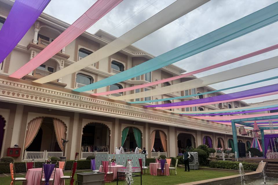 Pestal theme decoration