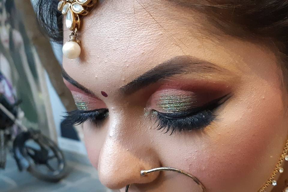 Bridal makeup