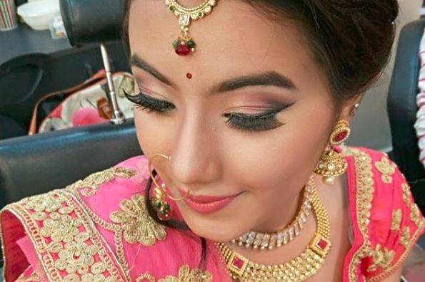 Bridal makeup