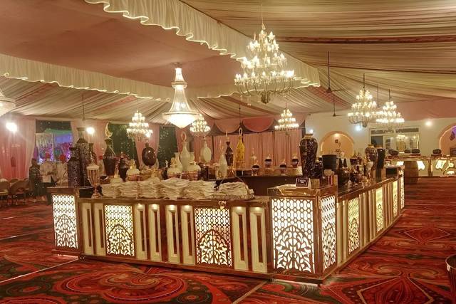 Catering setup