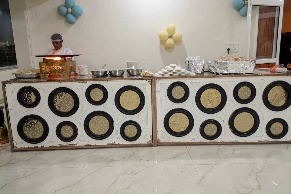 Catering setup
