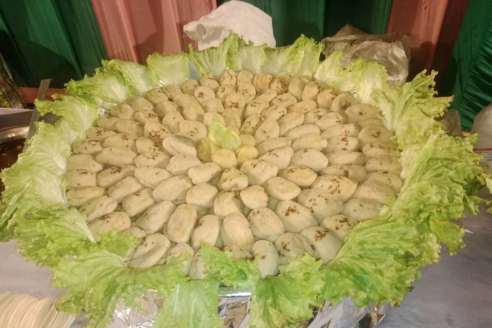 Catering setup