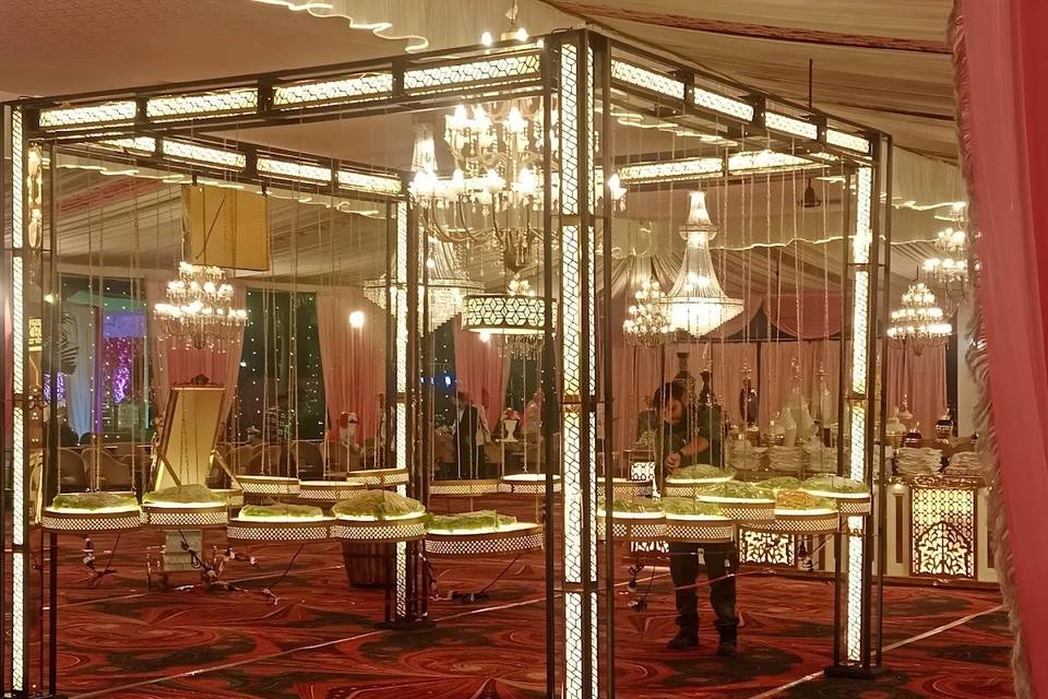 Catering setup