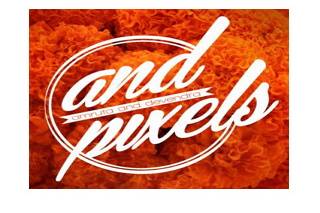 And pixels logo