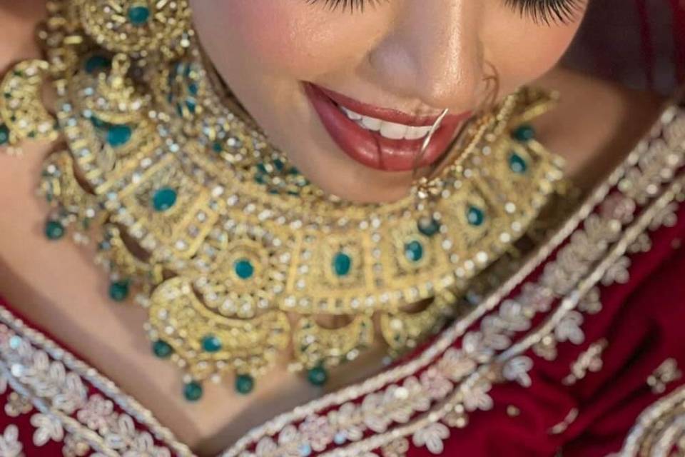 Bridal makeup