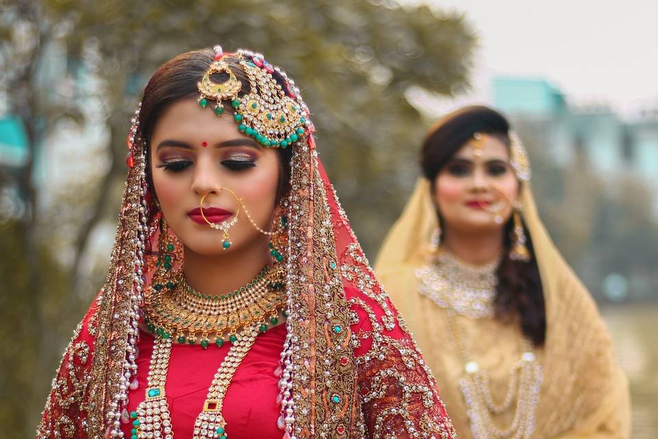 Bridal makeup