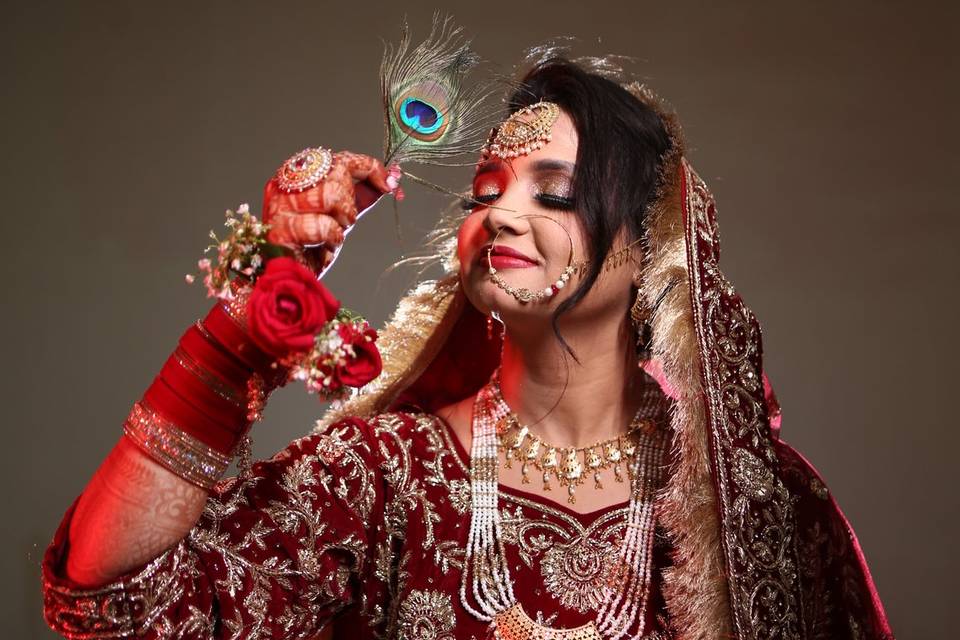 Bridal makeup