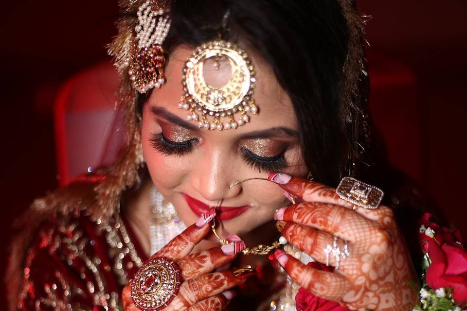 Bridal makeup