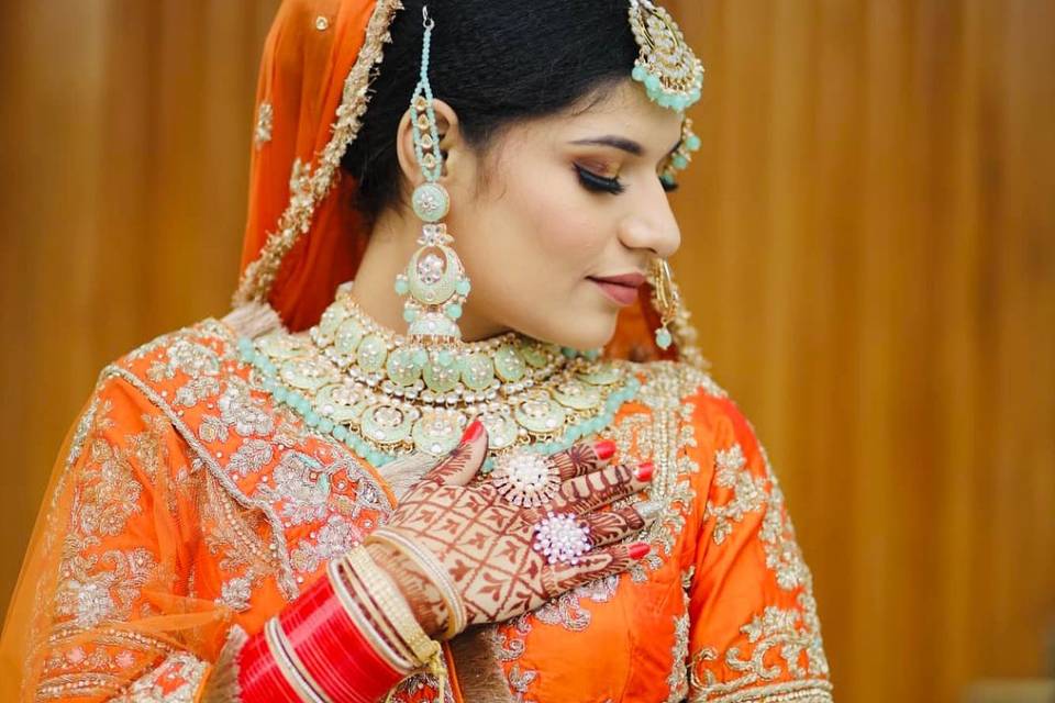 Bridal makeup