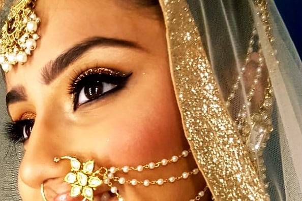 Bridal makeup