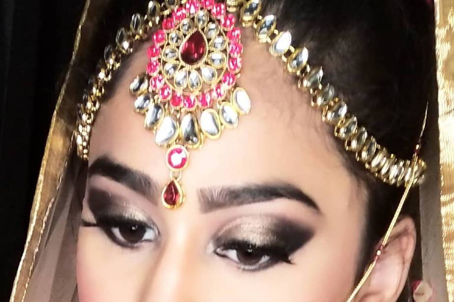 Bridal makeup