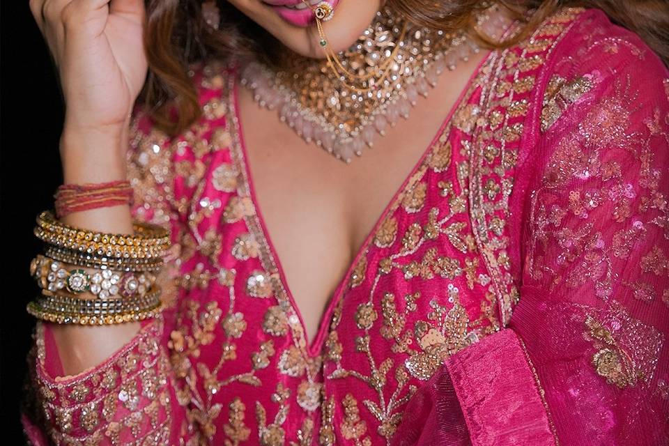 Bridal makeup
