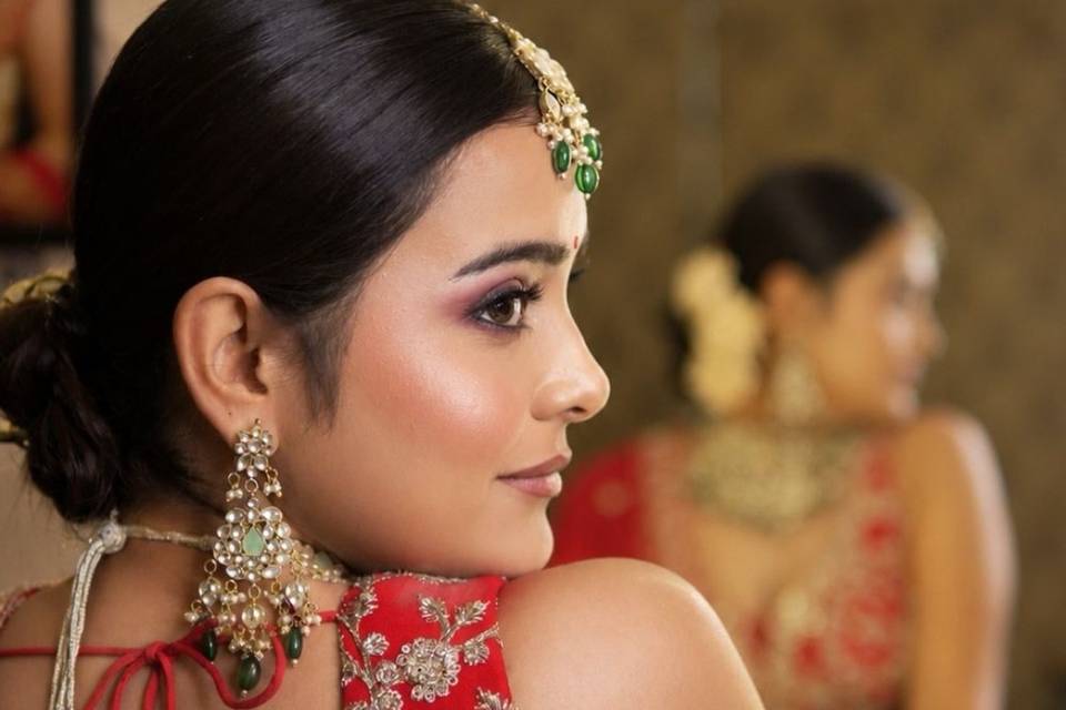 Bridal makeup