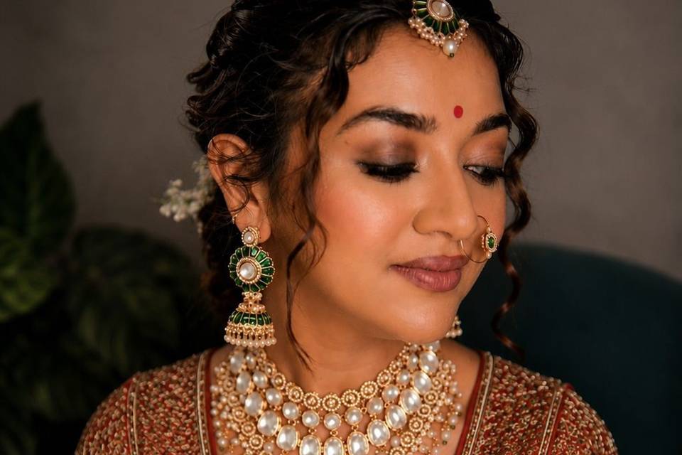 Bridal makeup