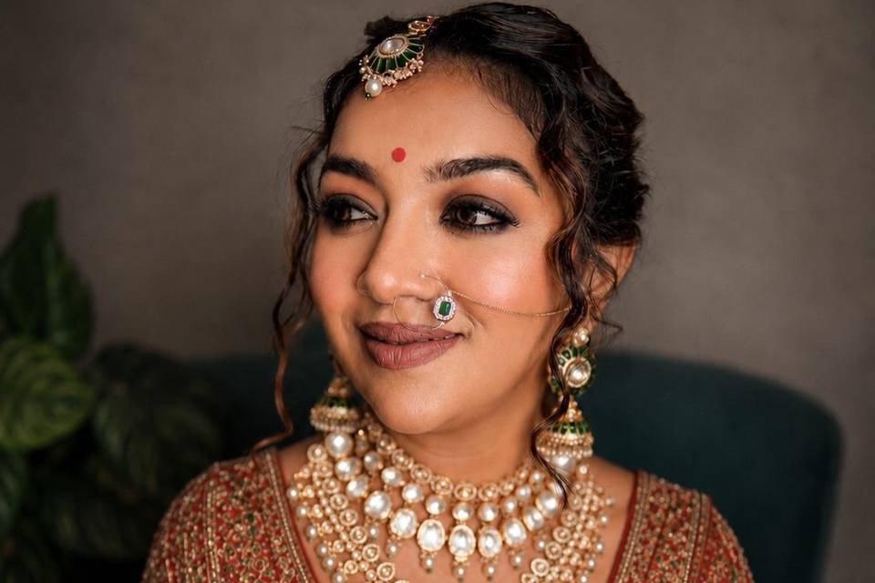 Bridal makeup