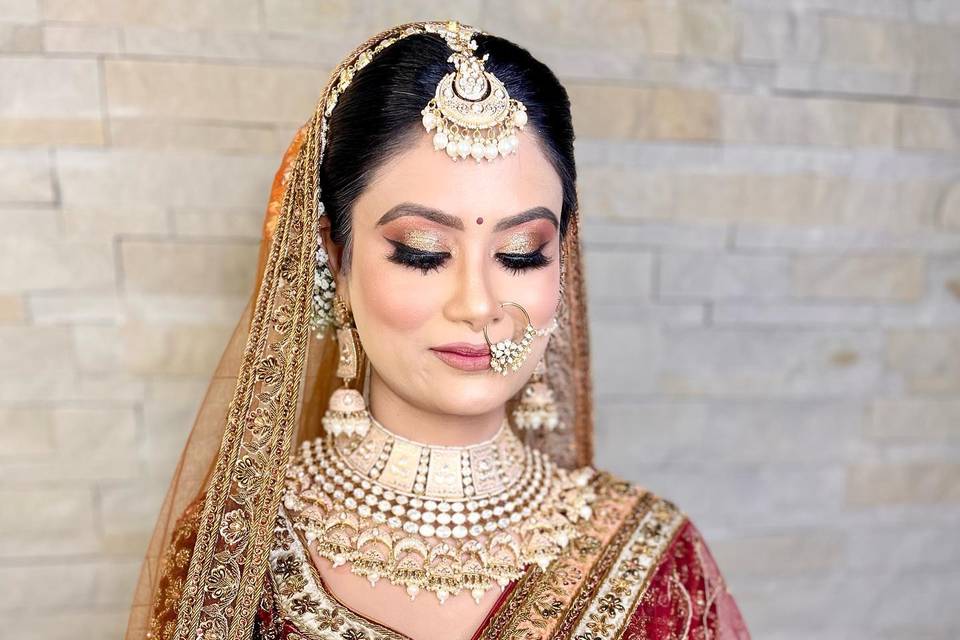 Bridal makeup