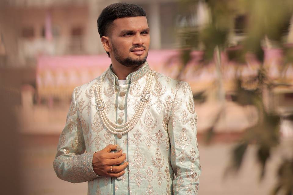 Naitik as a Groom