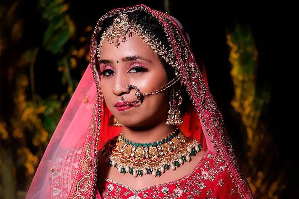 Bridal makeup