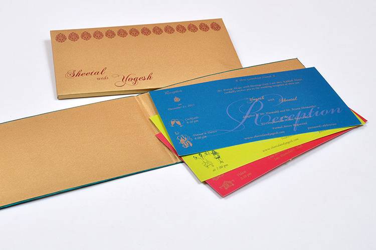 Wedding invitation card